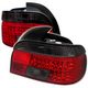 BMW E39 5 Series 1997-2000 Red and Smoked LED Tail Lights