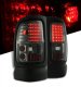 Dodge Ram 3500 1994-2002 Smoked LED Tail Lights