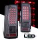 Hummer H3 2006-2009 Smoked LED Tail Lights