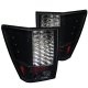 Jeep Grand Cherokee 2007-2010 Black LED Tail Lights