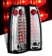 Chevy 1500 Pickup 1988-1998 Clear LED Tail Lights