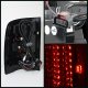 GMC Sierra 2500HD 2007-2013 Red and Clear LED Tail Lights