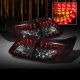 Toyota Corolla 2009-2011 Red and Smoked LED Tail Lights