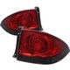 Lexus IS300 2001-2005 Red and Smoked LED Tail Lights