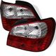 Subaru Impreza 2002-2003 Red and Clear LED Tail Lights