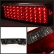 Ford Mustang 1987-1993 Red and Smoked LED Tail Lights