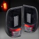 Ford F150 1997-2003 Black LED Tail Lights