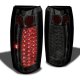 Cadillac Escalade 1999-2000 Smoked LED Tail Lights