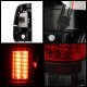 Ford F450 Super Duty 2008-2014 Red and Smoked LED Tail Lights