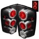 Dodge Ram 3500 2003-2005 Black Ring LED Tail Lights