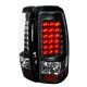 Chevy Silverado 1999-2002 Black LED Tail Lights