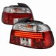 BMW 5 Series 1997-2000 LED Tail Lights Red and Clear