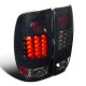 Ford F150 1997-2003 Black Smoked LED Tail Lights