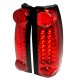 GMC Suburban 1992-1999 Red LED Tail Lights