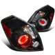 Nissan Altima Sedan 2007-2009 LED Tail Lights Black