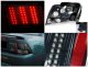 Ford Mustang 1999-2004 LED Tail Lights Black