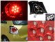 Toyota Yaris Hatchback 2007-2008 Clear LED Tail Lights