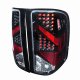 Chevy Silverado 2500HD 2007-2014 LED Tail Lights Black