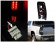 Chevy Avalanche 2007-2013 LED Tail Lights Black Smoked