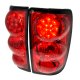 GMC Jimmy 1995-2004 Red LED Tail Lights