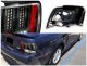 Ford Mustang 1999-2004 LED Tail Lights Carbon Fiber