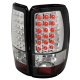 GMC Yukon Denali 2001-2006 Black LED Tail Lights