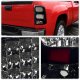 GMC Sierra 2500HD 2007-2013 Black Smoked LED Tail Lights