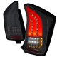 Toyota Prius 2010-2011 Smoked Full LED Tail Lights