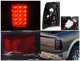 Dodge Ram 3500 2010-2015 Smoked LED Tail Lights