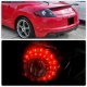 Mitsubishi Eclipse 2006-2008 Black LED Tail Lights