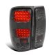 GMC Sierra 3500HD 2007-2013 Smoked LED Tail Lights