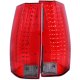 Chevy Tahoe 2007-2014 Red and Smoked LED Tail Lights