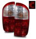 Toyota Tundra Double Cab 2004-2006 LED Tail Lights Red and Clear