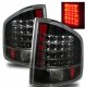 GMC Sonoma 1994-2004 Black LED Tail Lights