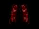 GMC Yukon Denali 2007-2013 Red and Smoked LED Tail Lights