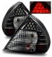 Mitsubishi Mirage 1997-1998 Black LED Tail Lights