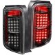 Scion xB 2008-2010 LED Tail Lights Black