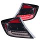 2012 Honda Civic Sedan LED Tail Lights Smoked