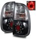 Toyota Tundra 2005-2006 LED Tail Lights Black