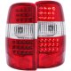 Chevy Tahoe 2000-2006 Red and Clear LED Tail Lights