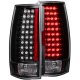 GMC Yukon 2007-2013 Black LED Tail Lights