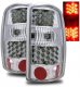 GMC Yukon Denali 2001-2006 Clear LED Tail Lights