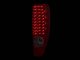 GMC Canyon 2004-2012 Red and Clear LED Tail Lights