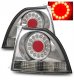 Honda Accord 1994-1995 Chrome Ring LED Tail Lights