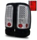 Dodge Ram 1994-2001 LED Tail Lights Chrome