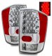 Nissan Titan 2004-2012 LED Tail Lights Chrome