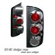 Dodge Ram 2002-2005 Black Altezza Tail Lights