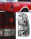 Ford F250 1999-2007 Red and Clear Smoked Altezza Tail Lights