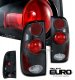 Ford F150 1997-2003 Black Altezza Tail Lights