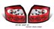 Audi A4 2002-2005 Red and Clear Altezza Tail Lights